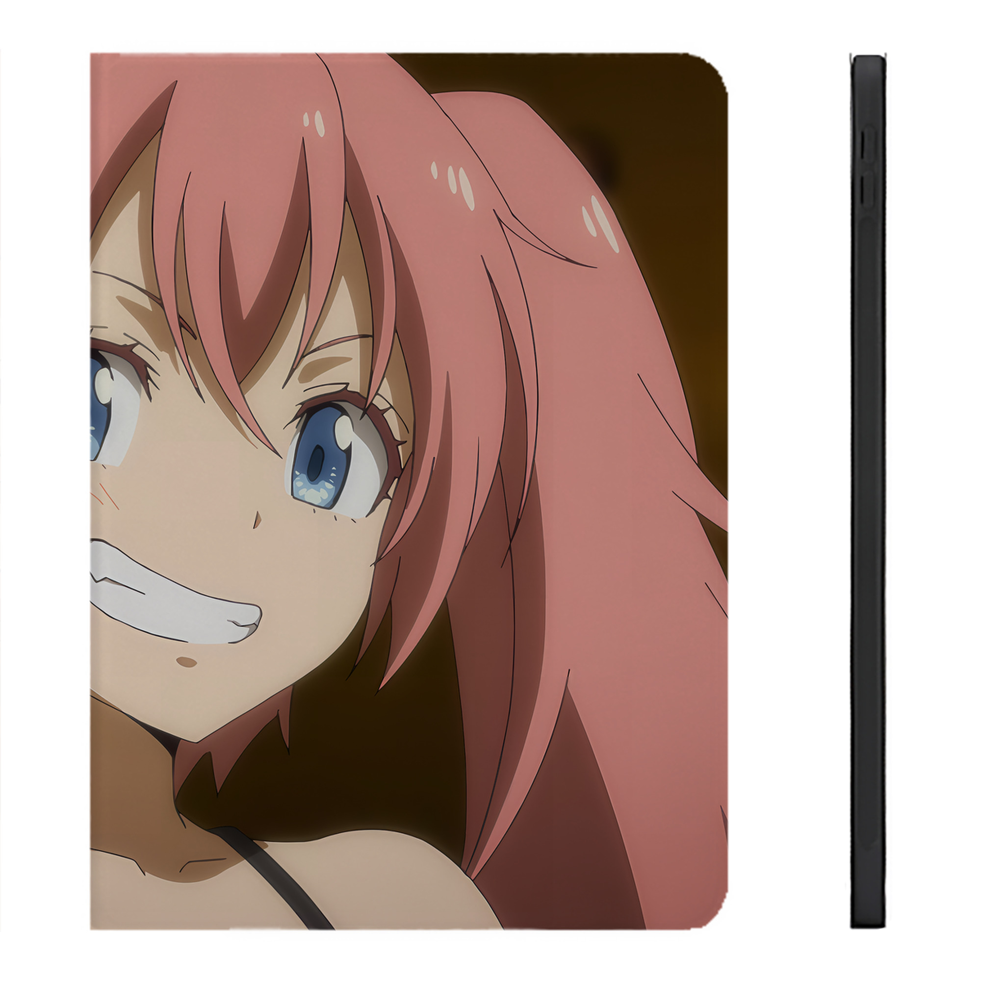 （画像用） 転スラ Regarding Reincarnated to Slime IPadケース ペンホルダー付き ブックスタイルデザイン